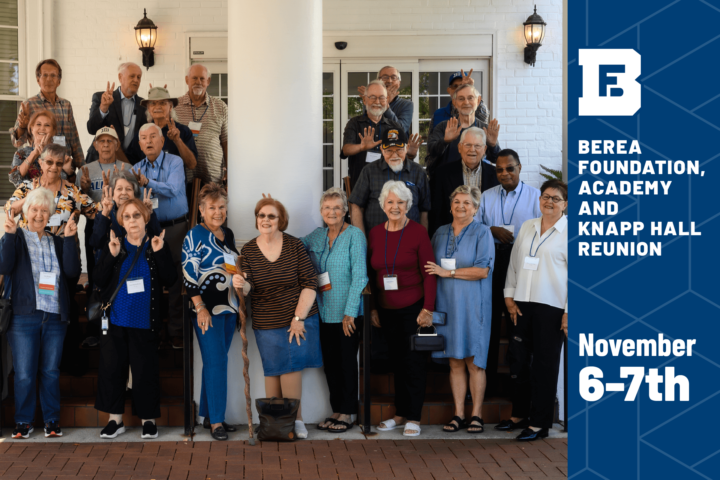 Foundation, Academy and Knapp Hall Reunion November 6-7th 2026